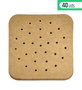 Inde Set de 40 Papeles para Airfryer Perforados Cuadrados 23 cm (24 Unidades)