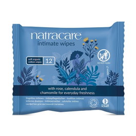 Natracare Toallitas Higiene Íntima Orgánicas 12 unidades