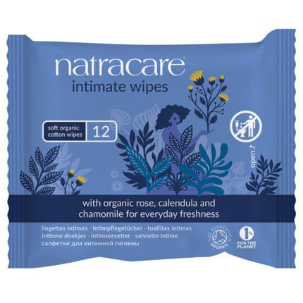 NATRACARE Toallitas de Higiene Íntima Femenina Eco 12 unidades NATRACARE Toallitas de Higiene Íntima Femenina Eco 12 unidades