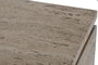DKD Home Decor Buffet de Madera y Mármol Travertino Natural 180x40x85