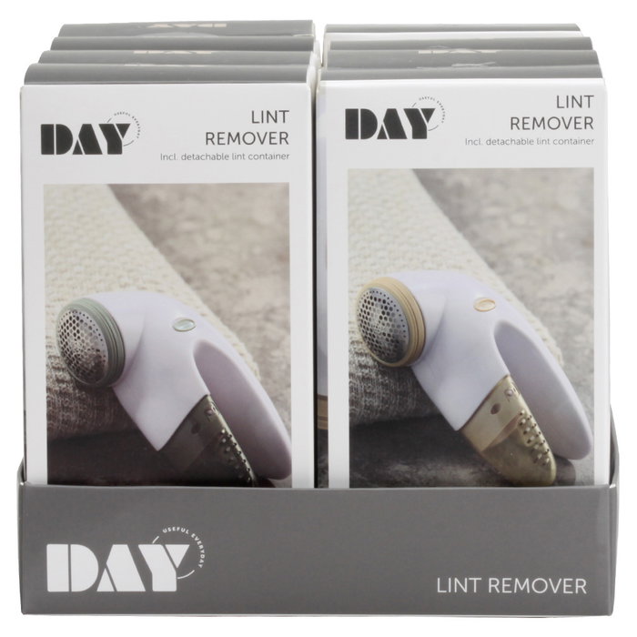 Day Máquina Quita-Pelusas Eléctrica Portátil para Ropa y Mantas con Depósito Extraíble y Mini-cepillo Day Máquina Quita-Pelusas Eléctrica Portátil para Ropa y Mantas con Depósito Extraíble y Mini-cepillo