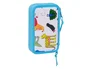 Safta Plumier Escolar Doble Cremallera Algo de Jaime 28 Pcs