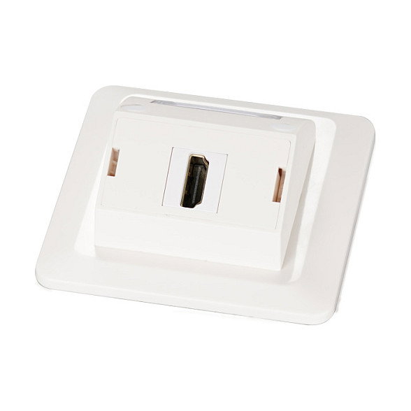 EFB Elektronik ET-25092 Conjunto de marcos multifunción con adaptadores Keystone HDMI y USB EFB Elektronik ET-25092 Conjunto de marcos multifunción con adaptadores Keystone HDMI y USB