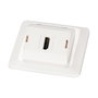 EFB Elektronik ET-25092 Conjunto de marcos multifunción con adaptadores Keystone HDMI y USB