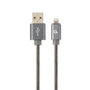 Cablexpert Cable de datos y carga Lightning a USB A 8 m, Gris