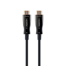 Gembird CCBP-HDMI-AOC-10M-02 Cable HDMI AOC de 10m Negro