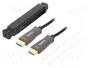 GEMBIRD Cable HDMI AOC 10m CCBP-HDMI-AOC-10M-02 Negro