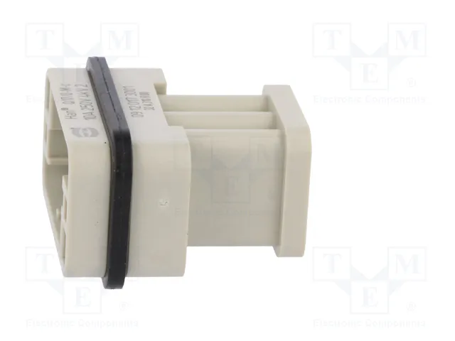 HARTING Han Q 17/0-M-c 10A Plantilla de contacto macho