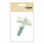 Edm Guía cinta oscilante con muelle PR28 blanco 75 x 40 mm