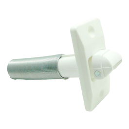 Edm Guia Cinta Oscilante Pr28 Blanco 75 x 40 mm Para Cinta 14 mm y 18 mm Poliamida Con Muelle