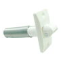 Edm Guia Cinta Oscilante Pr28 Blanco 75 x 40 mm Para Cinta 14 mm y 18 mm Poliamida Con Muelle