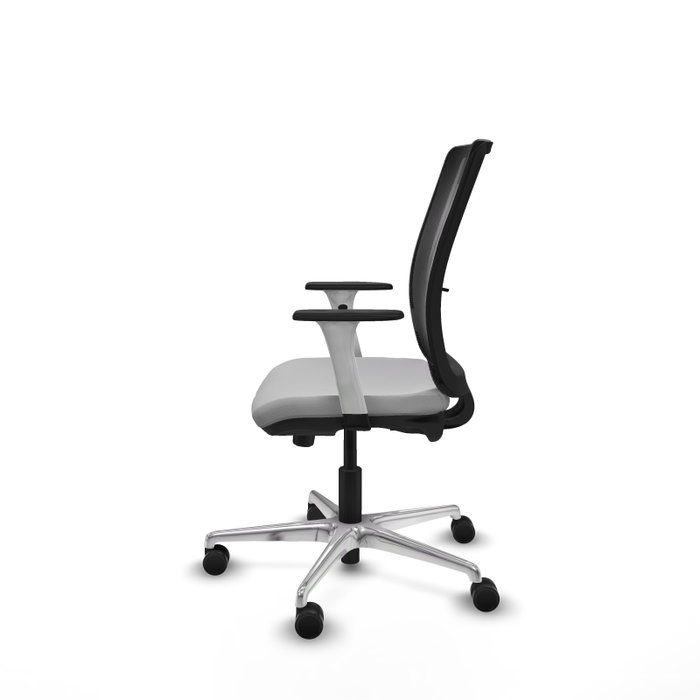 PIQUERAS Y CRESPO Silla de oficina Haches Gris claro y Negro PIQUERAS Y CRESPO Silla de oficina Haches Gris claro y Negro