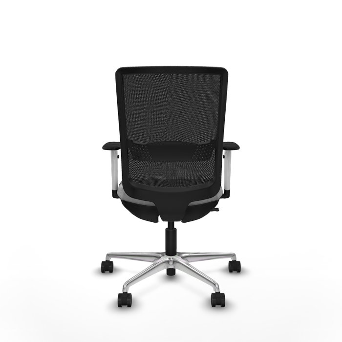 PIQUERAS Y CRESPO Silla de oficina Haches Gris claro y Negro PIQUERAS Y CRESPO Silla de oficina Haches Gris claro y Negro