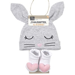 Tom et Zoe Juego Gorro y Peucos Niña, Algodón 100%