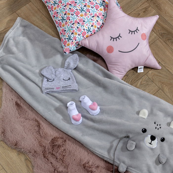 Tom et Zoe Juego Gorro y Peucos Niña, Algodón 100%