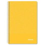 IMPREX Set de 4 Cuadernos de Espiral Folio Tapa PP 80H 90gr Amarillo