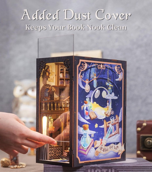 CuteBee Maqueta Book Nook Nebula Common Room