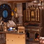 CuteBee Maqueta Book Nook Nebula Common Room