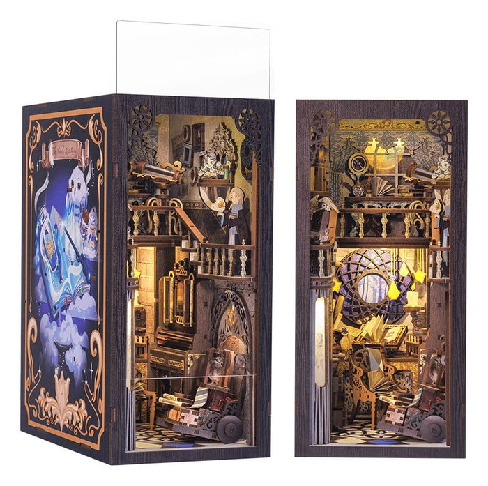CuteBee Maqueta Book Nook Nebula Common Room