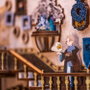 CuteBee Maqueta Book Nook Nebula Common Room