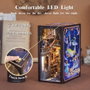 CuteBee Maqueta Book Nook Nebula Common Room