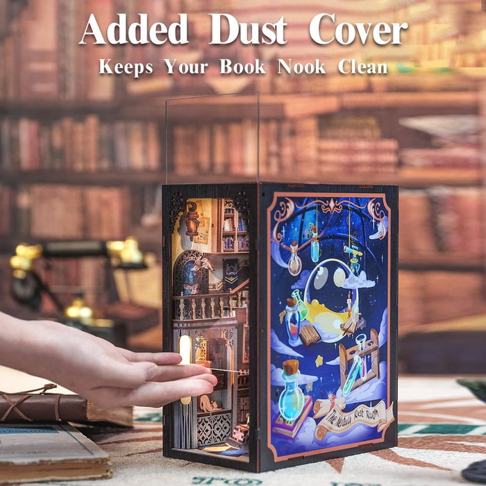 CuteBee Maqueta Book Nook Nebula Common Room