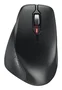 CHERRY JW-8550-2 Ratón Óptico Inalámbrico para Mano Derecha, 4000 DPI, RF 2.4 GHz, Nanorreceptor USB, Color Negro y Gris