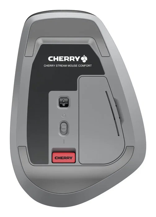 CHERRY JW-8550-2 Ratón Óptico Inalámbrico para Mano Derecha, 4000 DPI, RF 2.4 GHz, Nanorreceptor USB, Color Negro y Gris CHERRY JW-8550-2 Ratón Óptico Inalámbrico para Mano Derecha, 4000 DPI, RF 2.4 GHz, Nanorreceptor USB, Color Negro y Gris