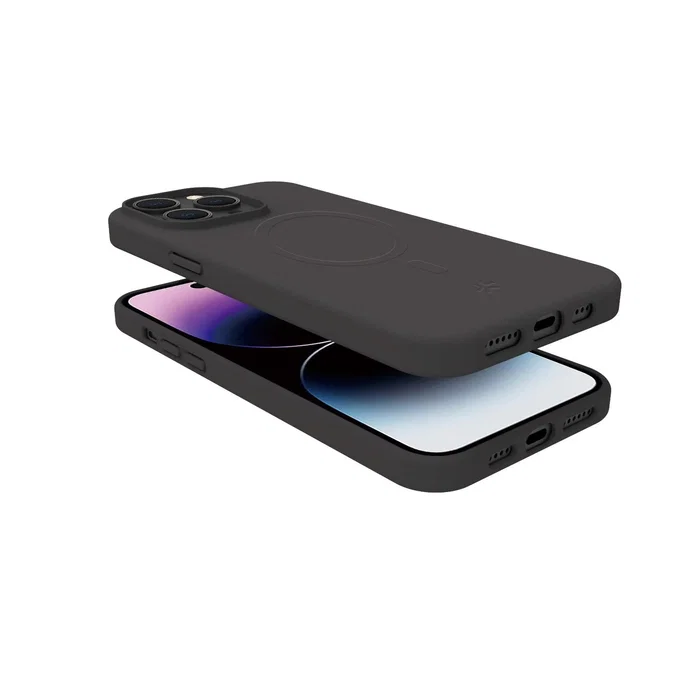 Celly CromoMag1053BK Funda para Apple iPhone 15 Pro Max 6.7" Negro