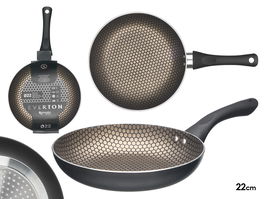 Kinvara Sartén Inducción Antiadherente Panel Abeja 22 cm (Set de 6)