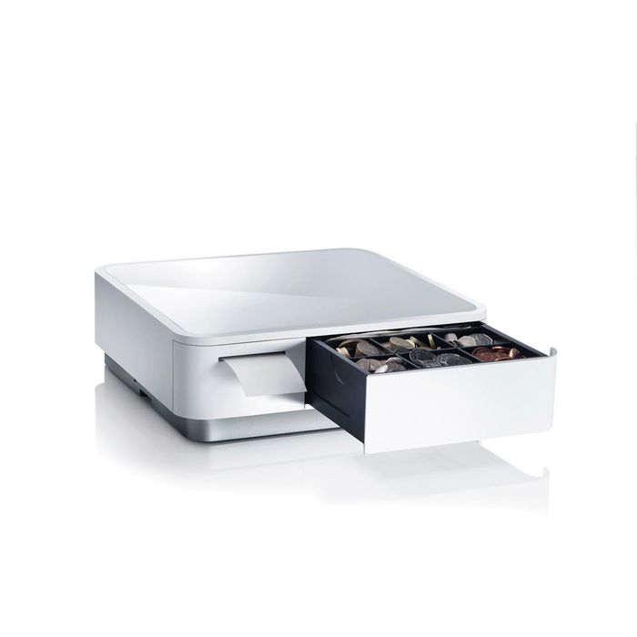 Star Micronics mPOPCBI Impresora Térmica 58mm con Cajón Monedero, Bluetooth 5.0, USB-C, USB-B, 3x USB-A, Autocorte, Blanco