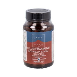 TERRANOVA Glucosamina, Boswelia y MSM Complex 50 Cápsulas Vegetales