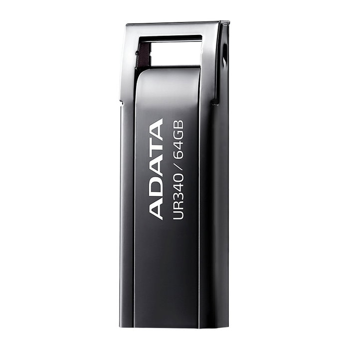 Adata UR340 64 GB USB 3.2 Gen 2 Negro Metal