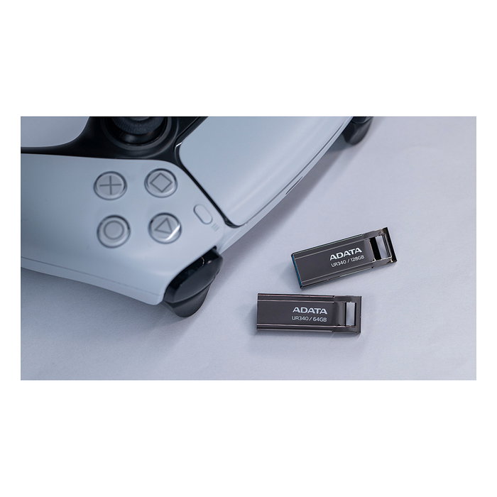 Adata UR340 64 GB USB 3.2 Gen 2 Negro Metal