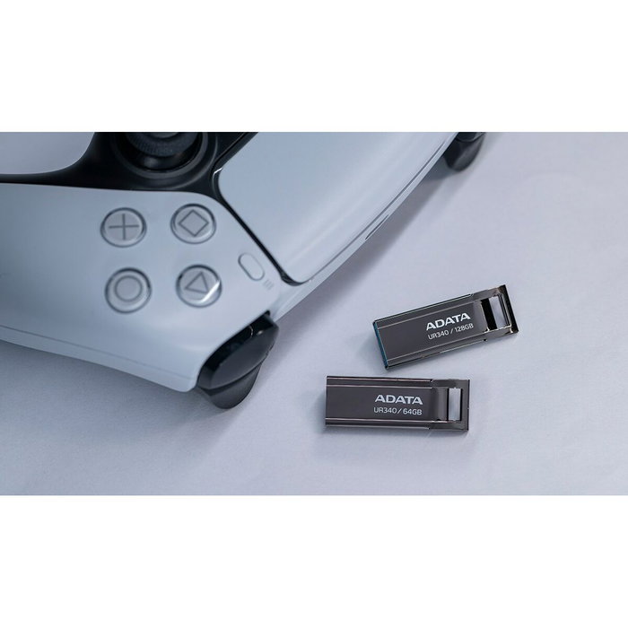 Adata UR340 64 GB USB 3.2 Gen 2 Negro Metal