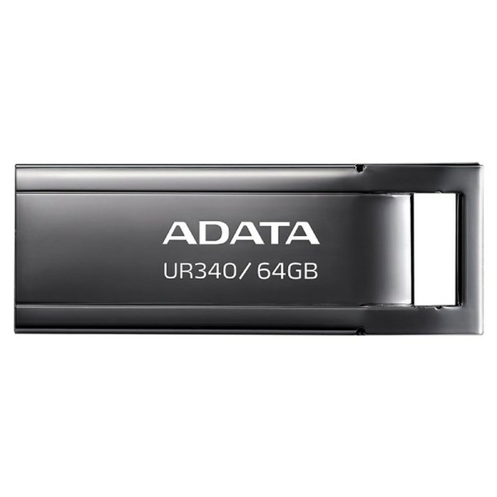 Adata UR340 64 GB USB 3.2 Gen 2 Negro Metal