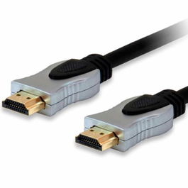 Equip Cable HDMI 2.0 Alta Velocidad 18Gbps 4K 60Hz 3D ARC Chapado en Oro