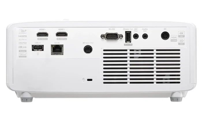 Optoma Zk551 Proyector Láser 4K 5100 Lúmenes Blanco con Altavoces, WiFi, HDMI y Ethernet