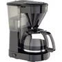 Melitta Easy II Cafetera de goteo con jarra de cristal, 10 tazas, Negro