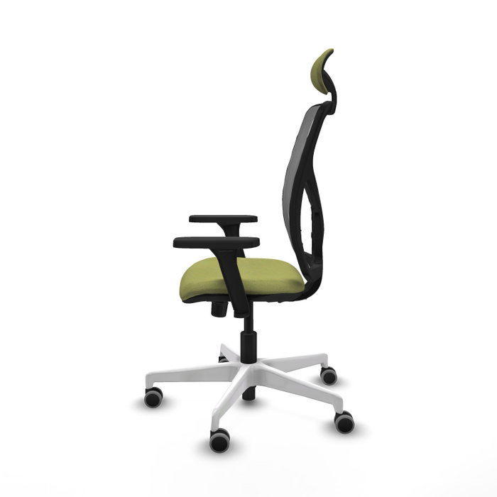 PIQUERAS Y CRESPO Silla de oficina Motilla con Mecanismo Sincro, Verde oliva y Gris PIQUERAS Y CRESPO Silla de oficina Motilla con Mecanismo Sincro, Verde oliva y Gris