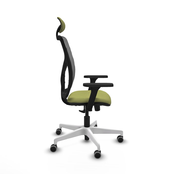 PIQUERAS Y CRESPO Silla de oficina Motilla con Mecanismo Sincro, Verde oliva y Gris PIQUERAS Y CRESPO Silla de oficina Motilla con Mecanismo Sincro, Verde oliva y Gris