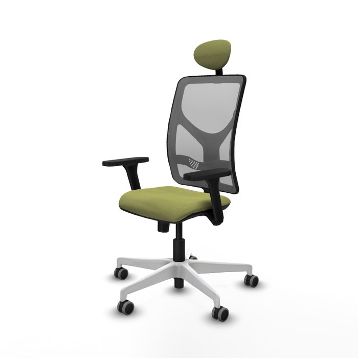 PIQUERAS Y CRESPO Silla de oficina Motilla con Mecanismo Sincro, Verde oliva y Gris PIQUERAS Y CRESPO Silla de oficina Motilla con Mecanismo Sincro, Verde oliva y Gris