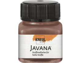 Kreul Pintura para textil translúcida marrón 20ml