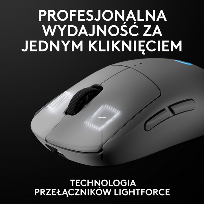 Logitech G Pro 2 Lightspeed Ratón Gaming Inalámbrico Blanco RGB 32000 DPI Logitech G Pro 2 Lightspeed Ratón Gaming Inalámbrico Blanco RGB 32000 DPI