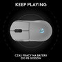 Logitech G Pro 2 Lightspeed Ratón Gaming Inalámbrico Blanco RGB 32000 DPI