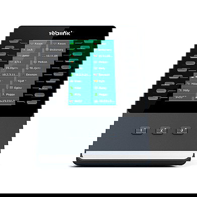 Yealink EXP50 Módulo de Expansión de Teclas de Función con 23 Botones Negro/Gris