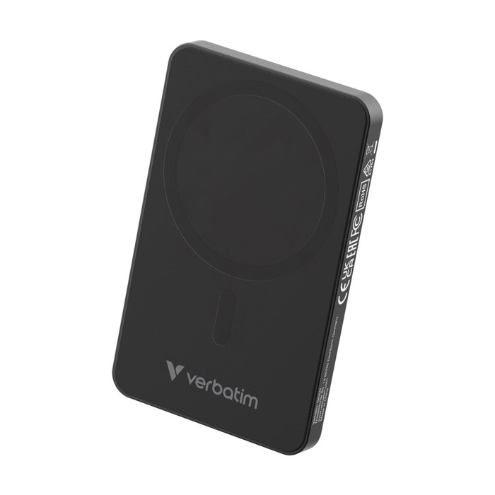 Verbatim Essential Power Bank Magnético Inalámbrico 5000 mAh Negro