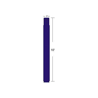 Zebra Z-Band Fun Etiquetas para Brazaletes Azul 25.4x254mm