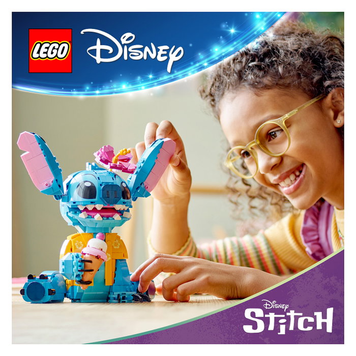 LEGO Disney Stitch 43249 Juego de Construcción
