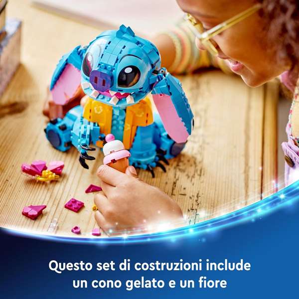 LEGO Disney Stitch 43249 Juego de Construcción